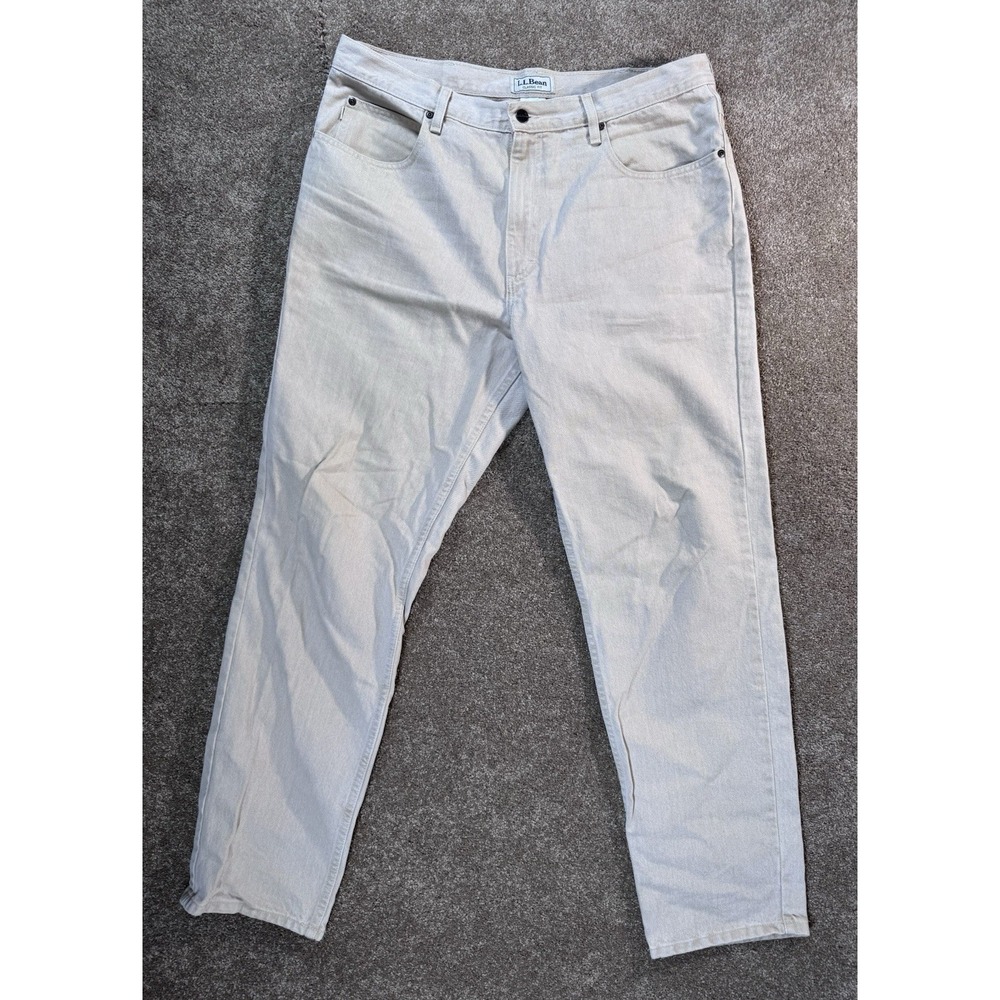 L.L.‎ Bean Jeans Tan Beige 37x32 Pants - Classic Fit
